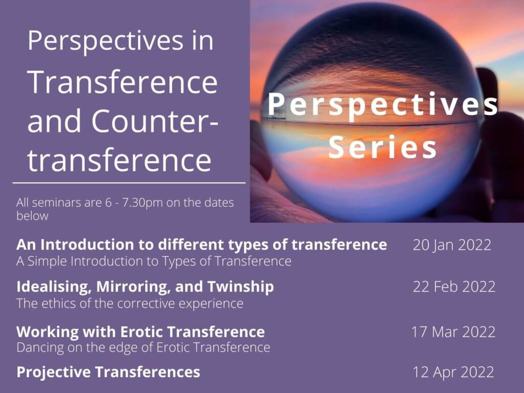Perspectives in Transference and Counter Transference Course Image